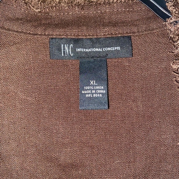 International Concepts Brown Cardigan - Picture 2 of 3
